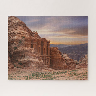 Ad Deir, Petra, Jordan Ancient Rock Building Jigsaw Puzzle