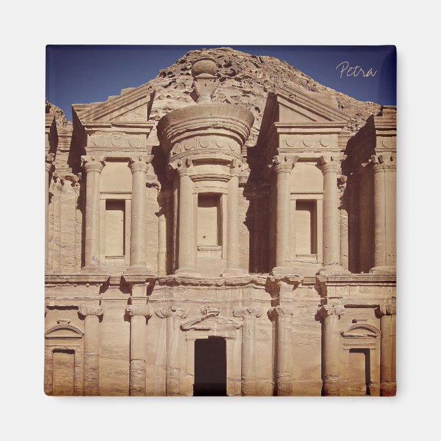 Ad Deir - Petra - Jordan Magnet (Front)