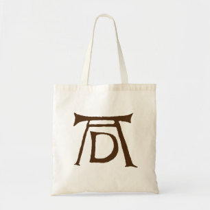AD Durer Monogram Tote Bag