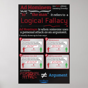 Ad Hominem Poster