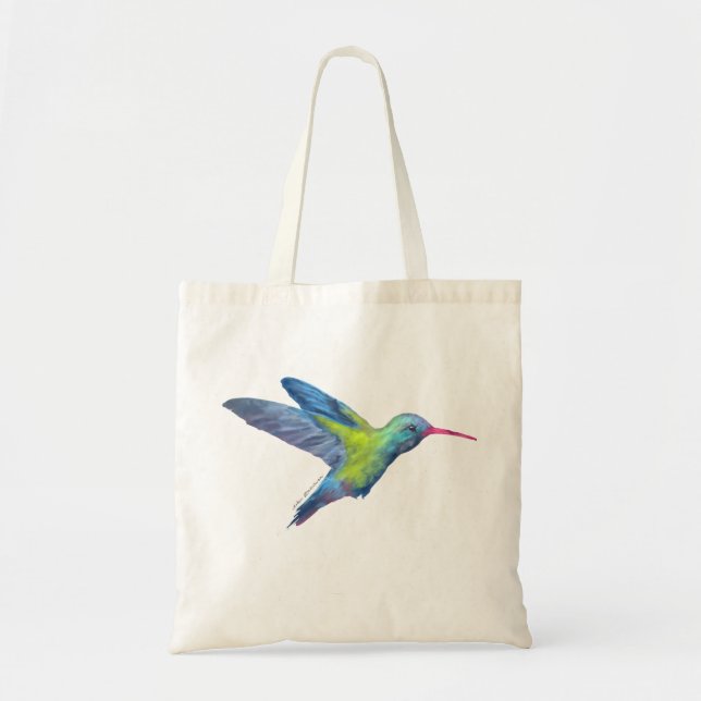 AD hummingbird Tote Bag (Front)