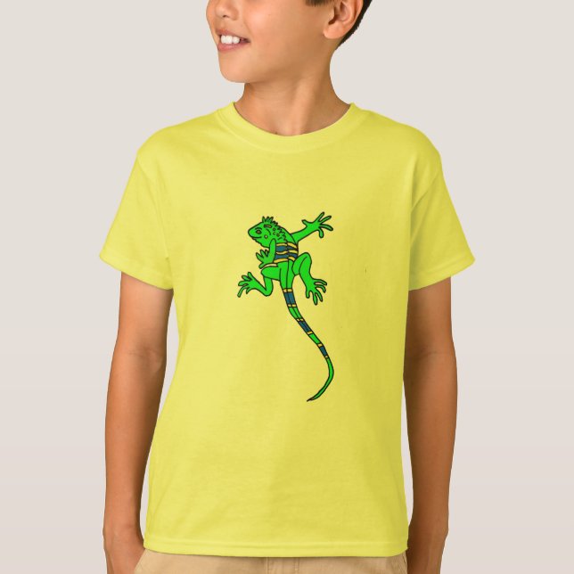 AD- Iguana Cartoon Shirt (Front)