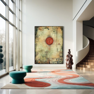 Ad Marginem by Paul Klee, Abstract Art  Poster