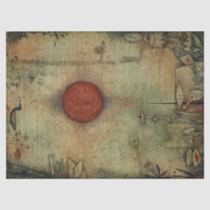 Ad marginem, On the Edge by Paul Klee Tissue Paper