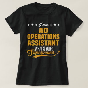 Ad Operations Assistant T-Shirt
