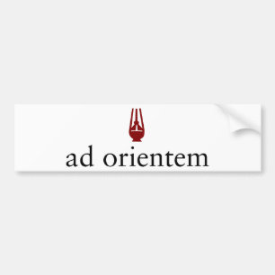 Ad Orientem Bumper Sticker