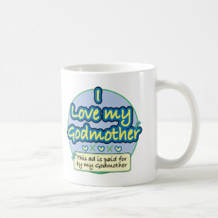Ad paid for by my Godmother blue Coffee Mug
