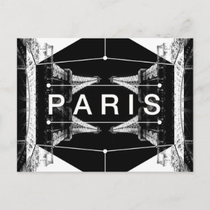 AD Paris Kaleidoscope Postcard