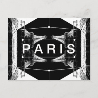 AD Paris Kaleidoscope Postcard