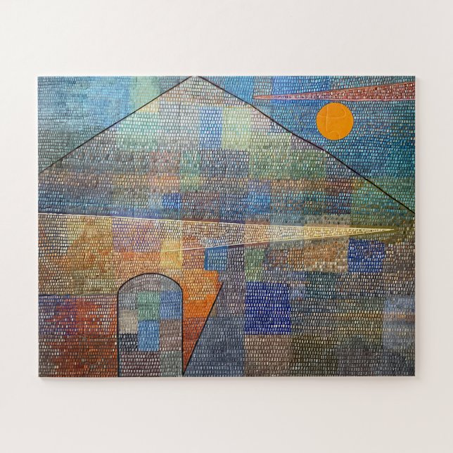Ad Parnassum by Paul Klee, Abstract Art Jigsaw Puzzle (Horizontal)