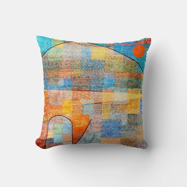 Ad Parnassum, Paul Klee Cushion (Front)