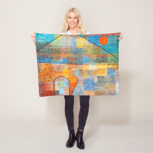 Ad Parnassum, Paul Klee Fleece Blanket