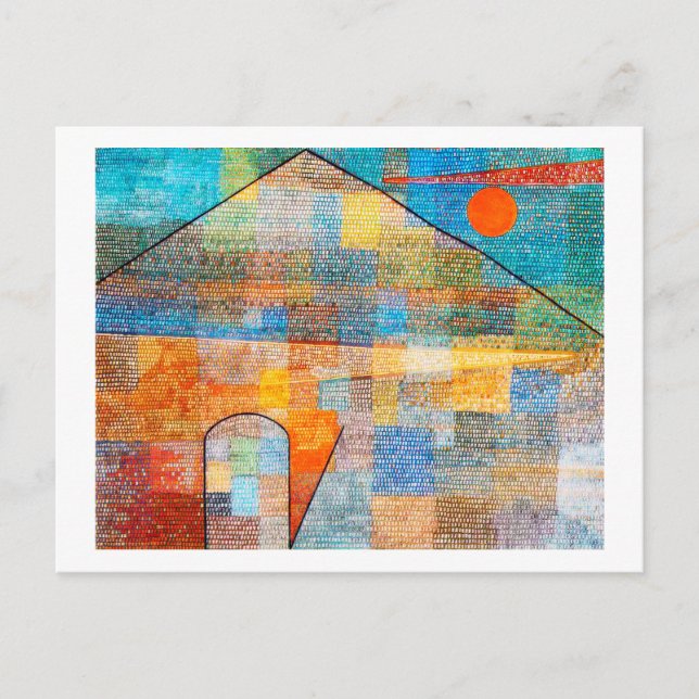 Ad Parnassum, Paul Klee Postcard (Front)
