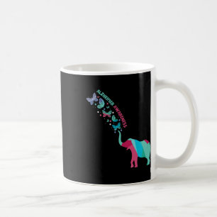 Ad Patient Disorder Butterfly Elephant Coffee Mug