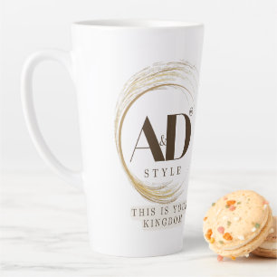"AD Style – This Is Your Kingdom" Premium Design Latte Mug