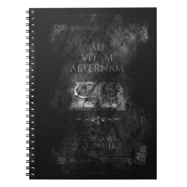 Ad Vidam Aeternam Notebook (Front)