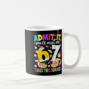 Ad Youll Miss 67 Times This Summer Last Day Kids Coffee Mug