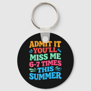 Ad Youll Miss 6-7 Times This Summer Beach Vibes Key Ring