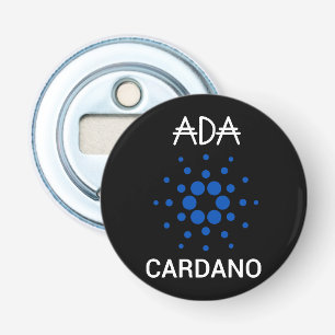 ADA Cardano Crypto Coin Poster Bottle Opener