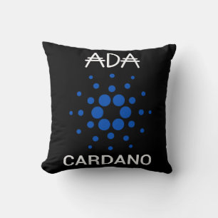 ADA Cardano Crypto Coin Poster Cushion