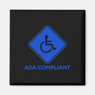 ADA Compliant Accessibility Disabled Compliance Ac Magnet