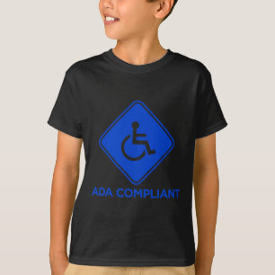 ADA Compliant Accessibility Disabled Compliance Ac T-Shirt