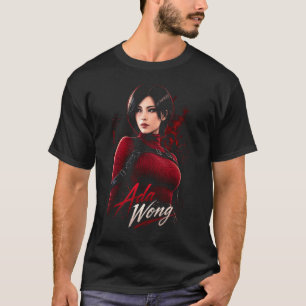 Ada Horror Wong Art 20 Basic Dark T-Shirt