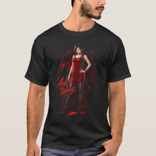 Ada Horror Wong Art 24 Basic Dark T-Shirt