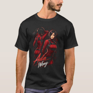 Ada Horror Wong Art 30 Basic Dark T-Shirt