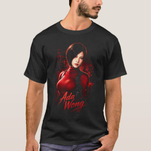 Ada Horror Wong Art 57 Basic Dark T-Shirt