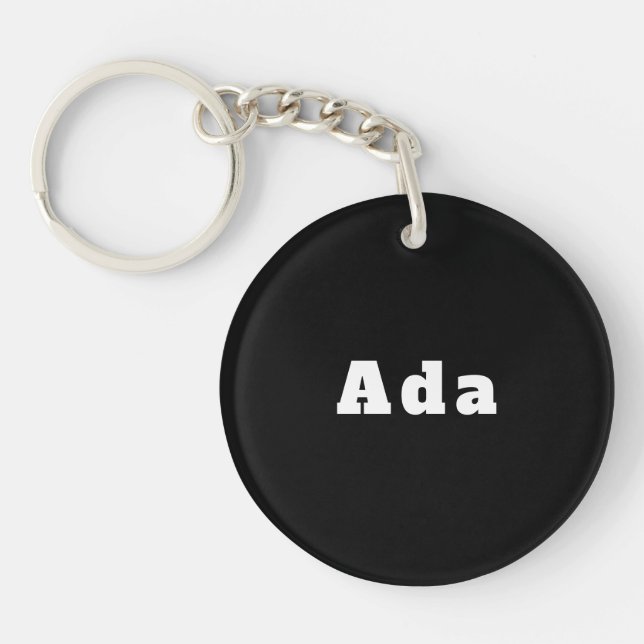 Ada Key Ring (Front)