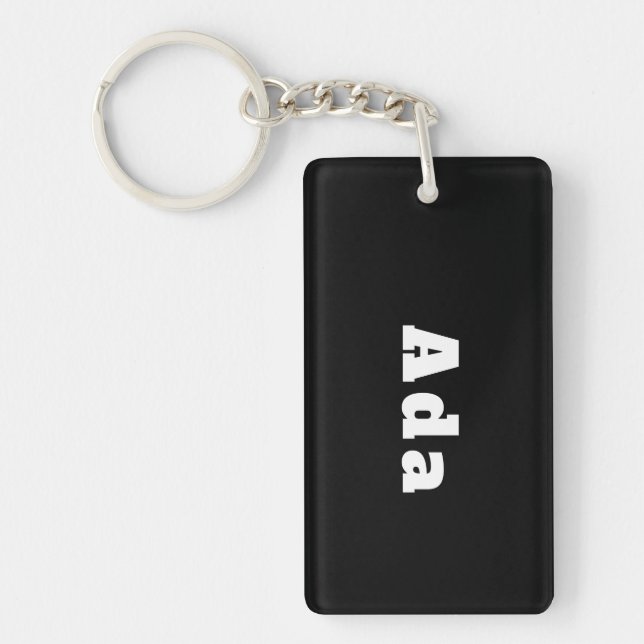 Ada Key Ring (Front)