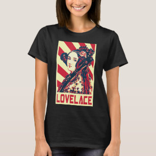 Ada Lovelace British Flag Propaganda T-Shirt