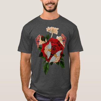 ADA MOTHS OVER THE ROSES T-Shirt