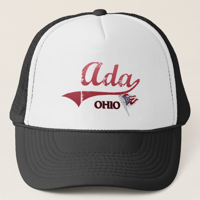 Ada Ohio City Classic Trucker Hat (Front)