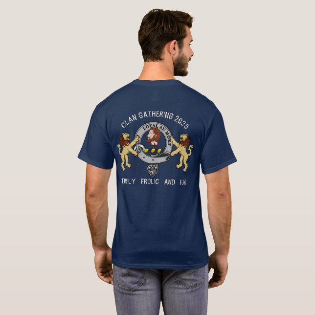 Adair Clan Family Reunion Personalised  T-Shirt (Back Full)