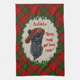 Adair Scottie Dog Kitchen Towel