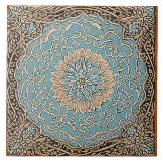 Adalusian traditional ceramic art no 10 tile
