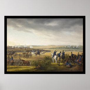 Adam Albrecht Battle of Moscow 1812 Poster