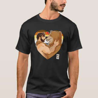 ADAM AND BOBO LIKE CUDDLES  BEAR PRIDE  T-Shirt