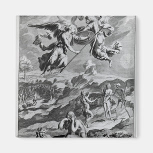 Adam and Eve after the Fall Magnet