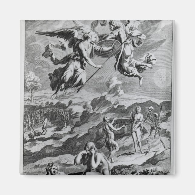 Adam and Eve after the Fall Magnet (Front)