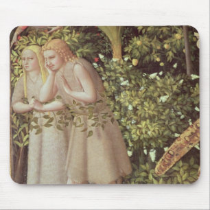 Adam and Eve Expelled from Paradise Mouse Pad