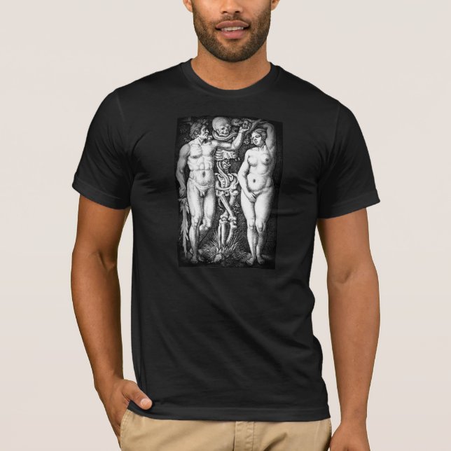Adam and Eve First Sin T-shirt (Front)
