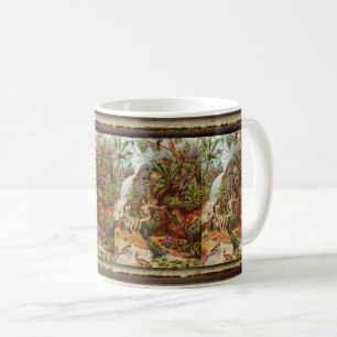 Adam And Eve In The Garden Coffee Mug