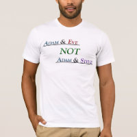Adam and Eve not Adam and Steve
