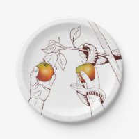 Adam and Eve Picking apples