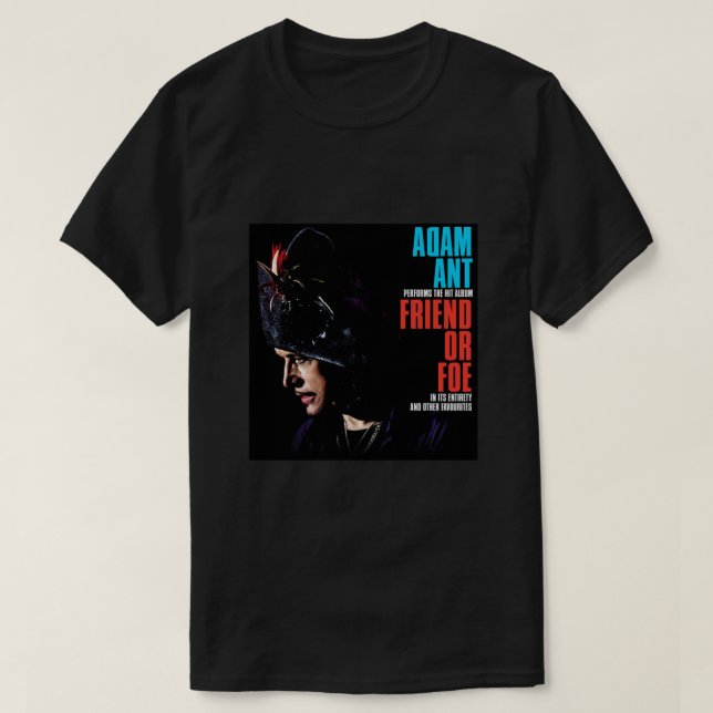 Adam Ant Ori Tour 2020 T-Shirt (Design Front)