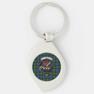 Adam Clan Bade Silver Metal Key Ring
