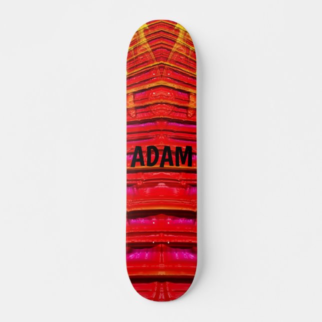 ADAM ~ Cool Skateboard : Great Gift  (Front)